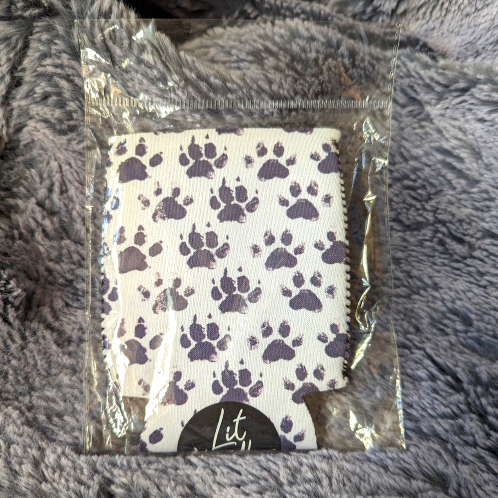 Paw Print Lit Handlers for 12oz Can